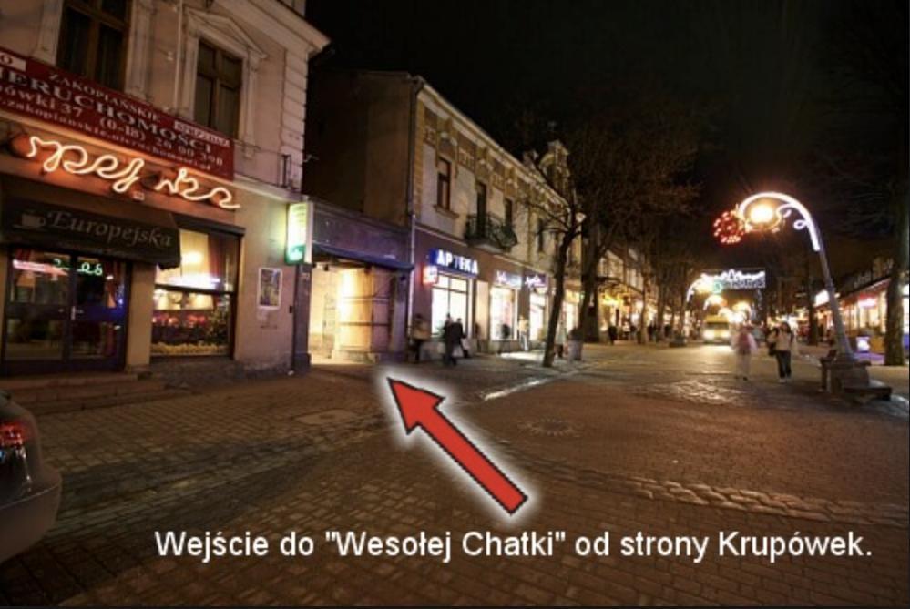 Wesola Chatka Zakopane - Krupowki 37A -Centrum Экстерьер фото